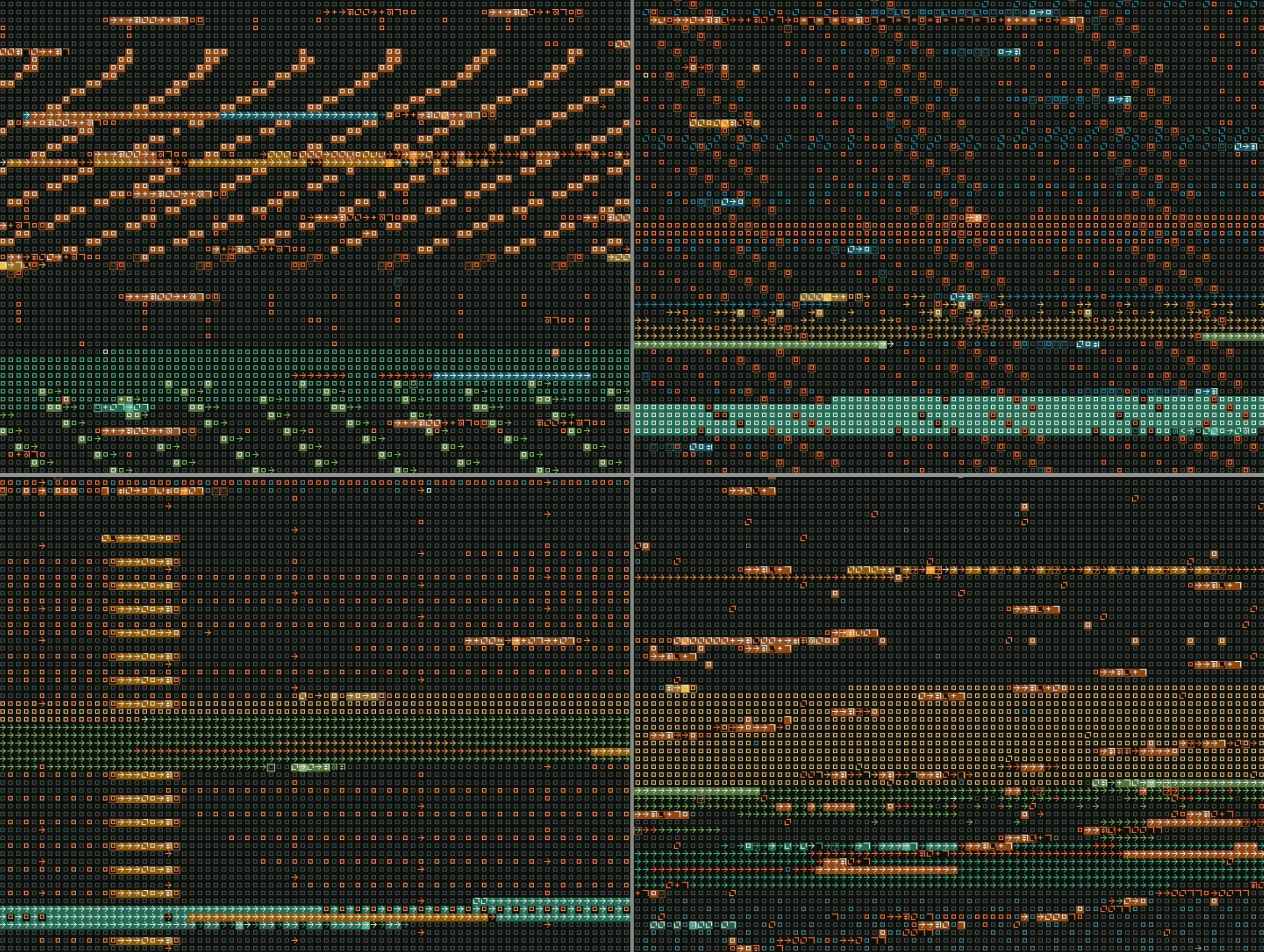 Discovered ALife Simulations